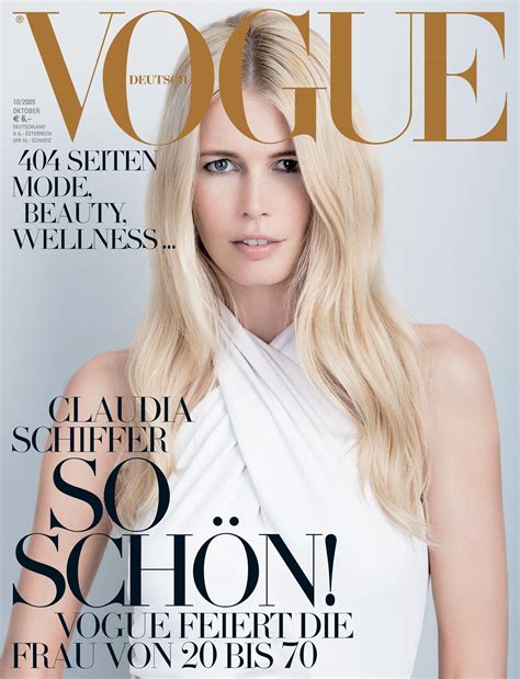 claudia schiffer vogue.